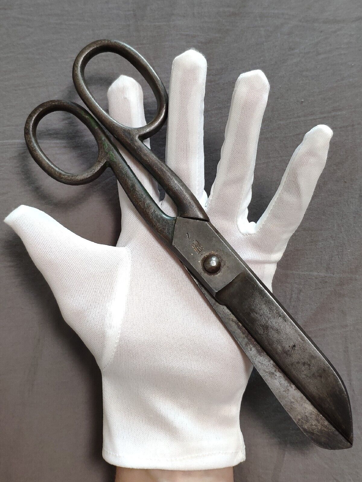 Vintage large 25 cm scissors USSR. Decor Steampunk