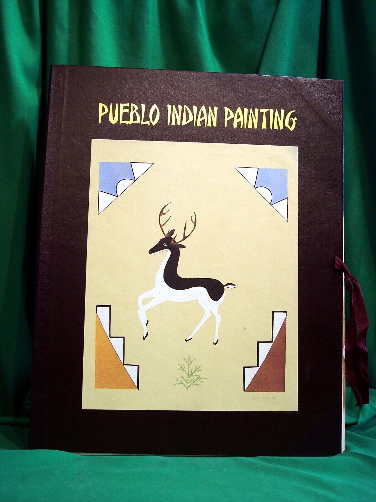 PUEBLO INDIAN PAINTING by Jamake Hightower - 1979 Bell Printing - Superb