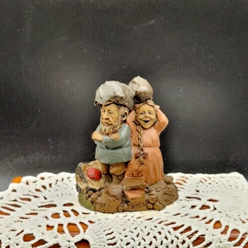 Tom Clark Bitter & Sweet Gnome Figurine with Chocolate Candies 1986
