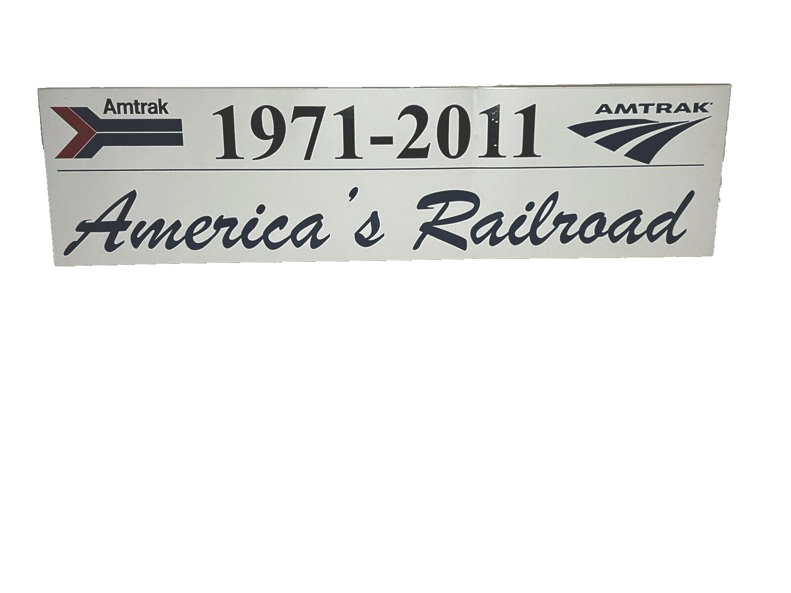 Cool Amtrak - Bumper Sticker - \