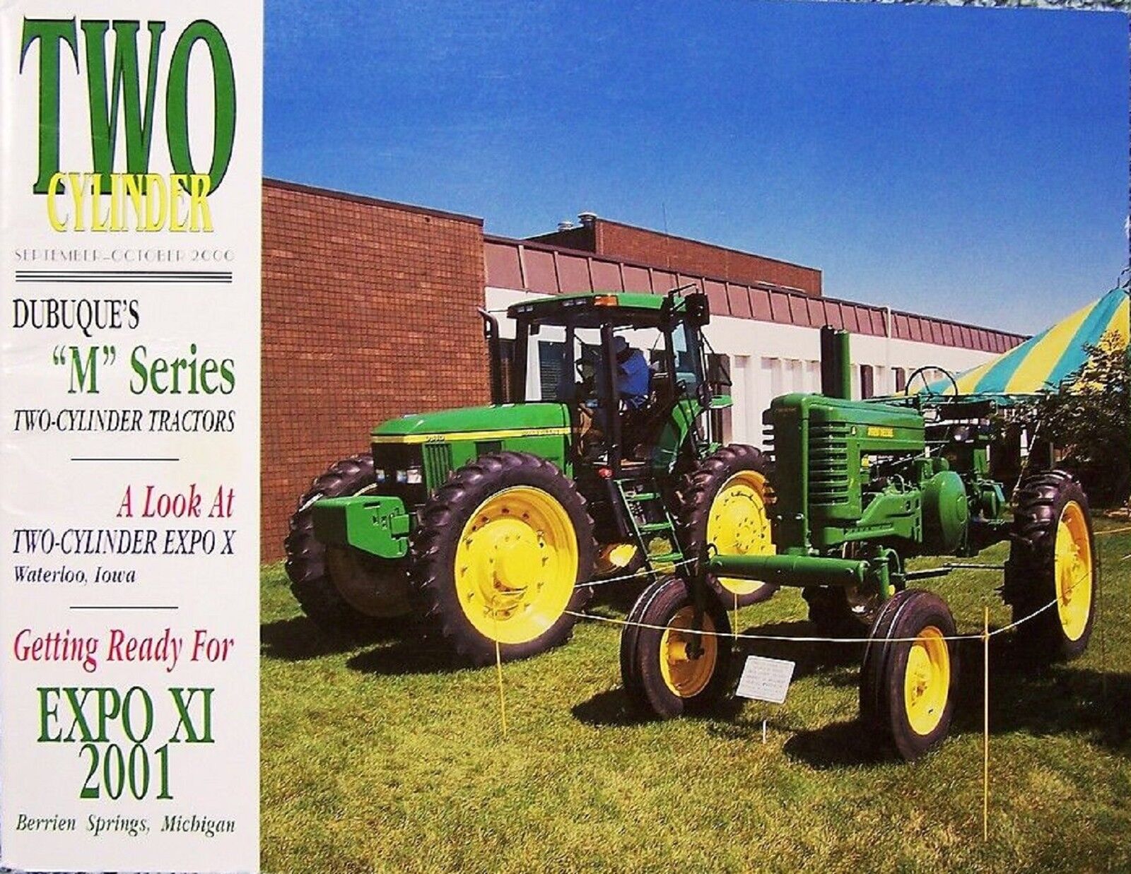 John Deere Model M Tractor Featured - Two Cylinder magazine