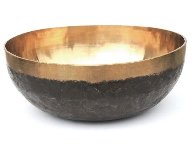 10 inches black and golden color singing bowl - Best for Healing 7 chakras