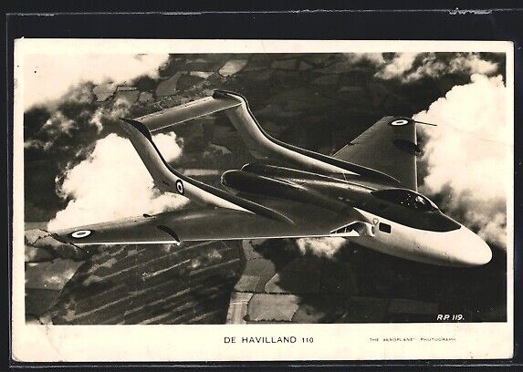 Ak De Havilland 110 IN Flight