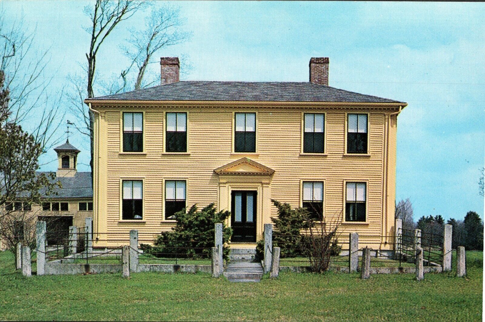 The Eddy Homestead Massachusetts Postcard