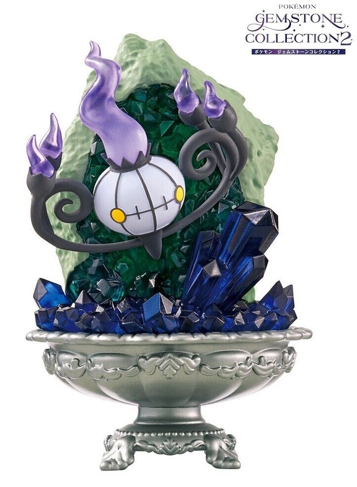 RE-MENT Pokemon Gemstone Collection 2 Mini Figure Diorama Toy #2 Chandelure NEW