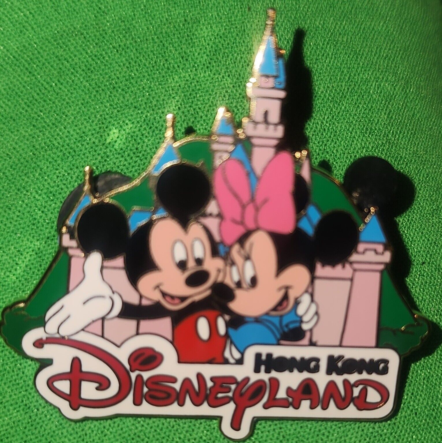 HKDL Hong Kong Disneyland  LE Grand Opening Mickey  Minnie Disney Pin PP46500