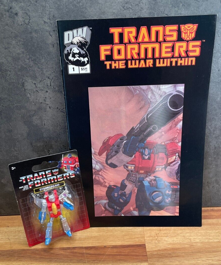 Transformers: the War Within #1 Lenticular var (250 copies) + mini STARSCREAM