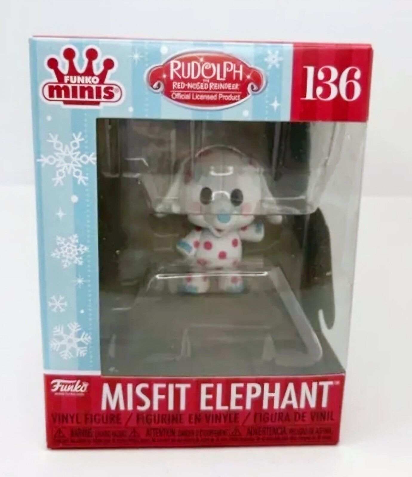 Rudolph The Red Nose Reindeer Misfit Elephant Funko Pop # 136