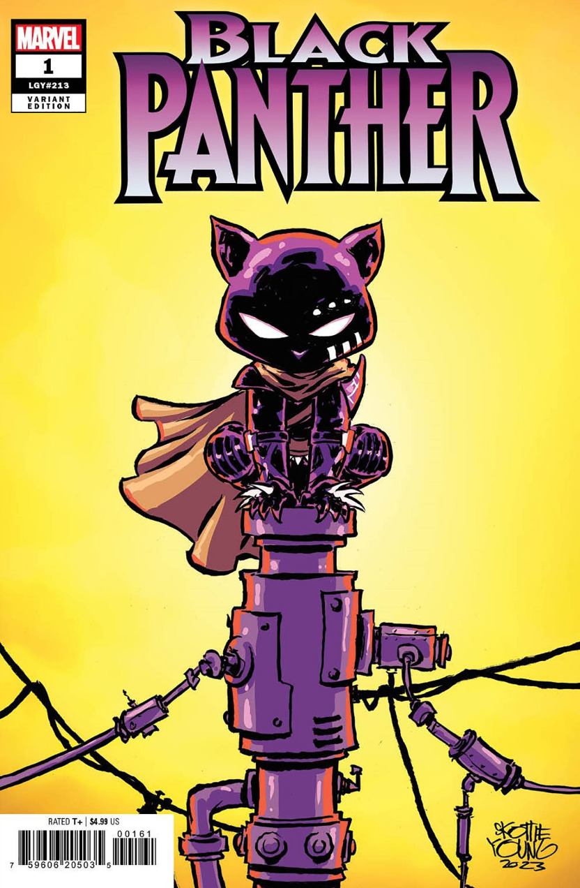Marvel KEY: Black Panther #1 / Cover: Skottie Young / 1st Appearance of Beisa