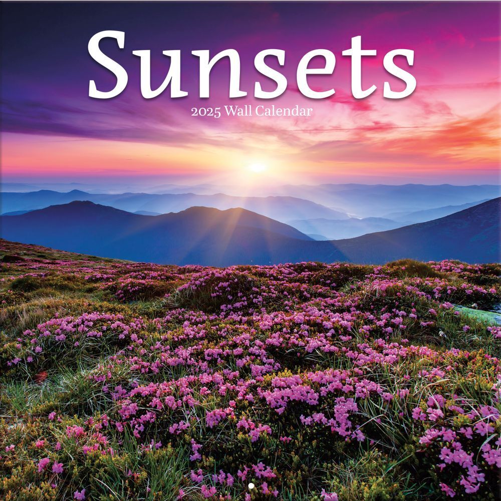Turner Licensing,  Sunsets 2025 Wall Calendar