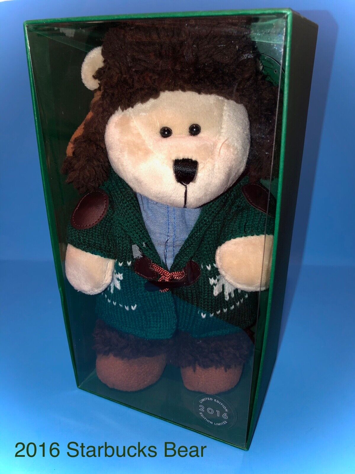 Starbucks Bearista 2016 - Home for the Holidays - New in Box bear