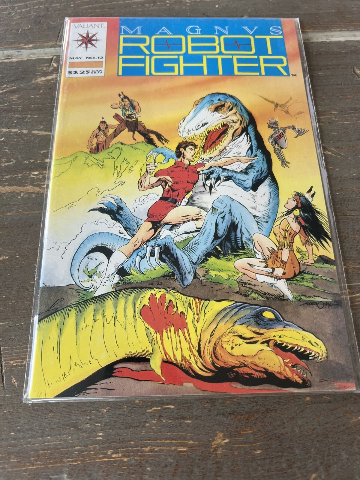 Magnus Robot Fighter #12 1992 Series Valiant Comics 1st Print Near Mint *A6