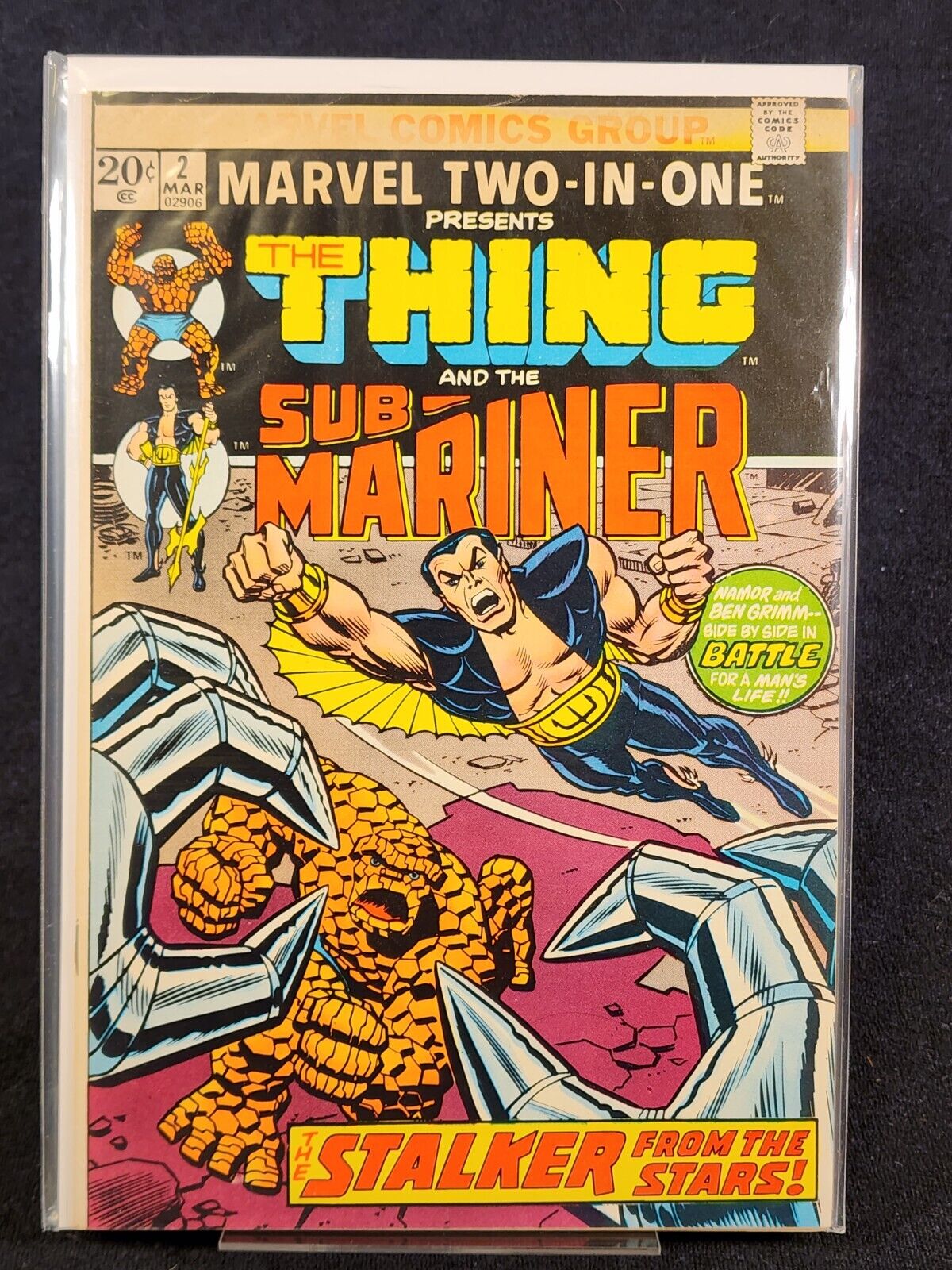 Marvel Two-in-one #2 Mid Grade