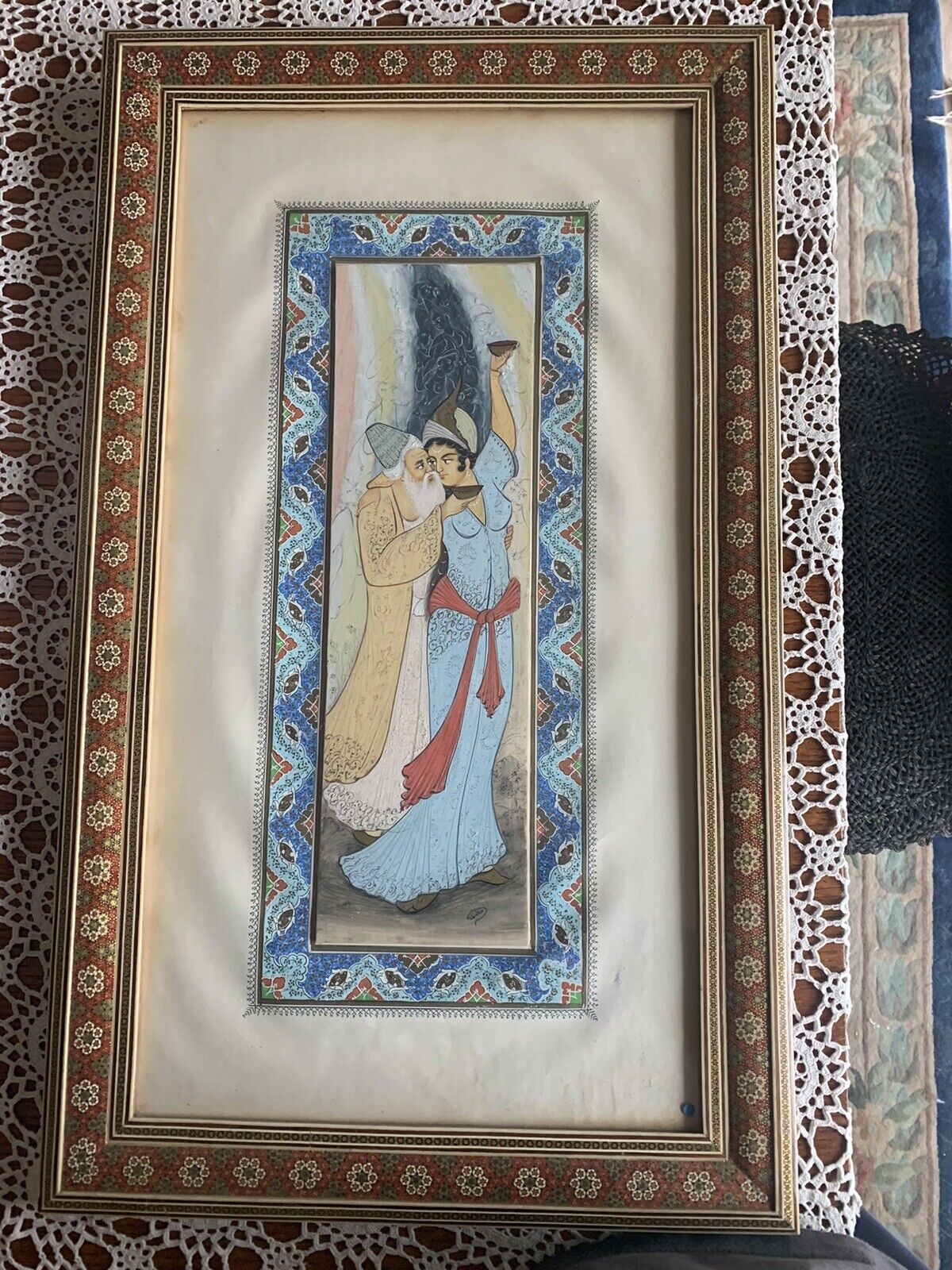 Erotic Persian Miniature In Style Of Mohamadi CY1300-1359