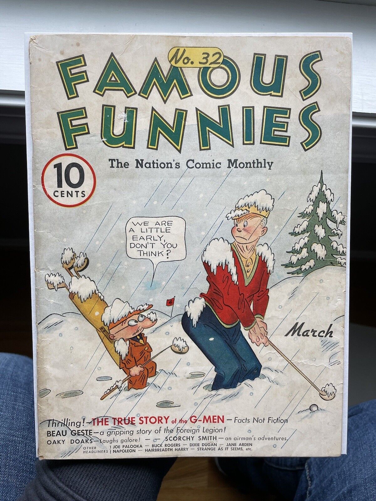 Famous Funnies #32 Scarce Book From 1937
