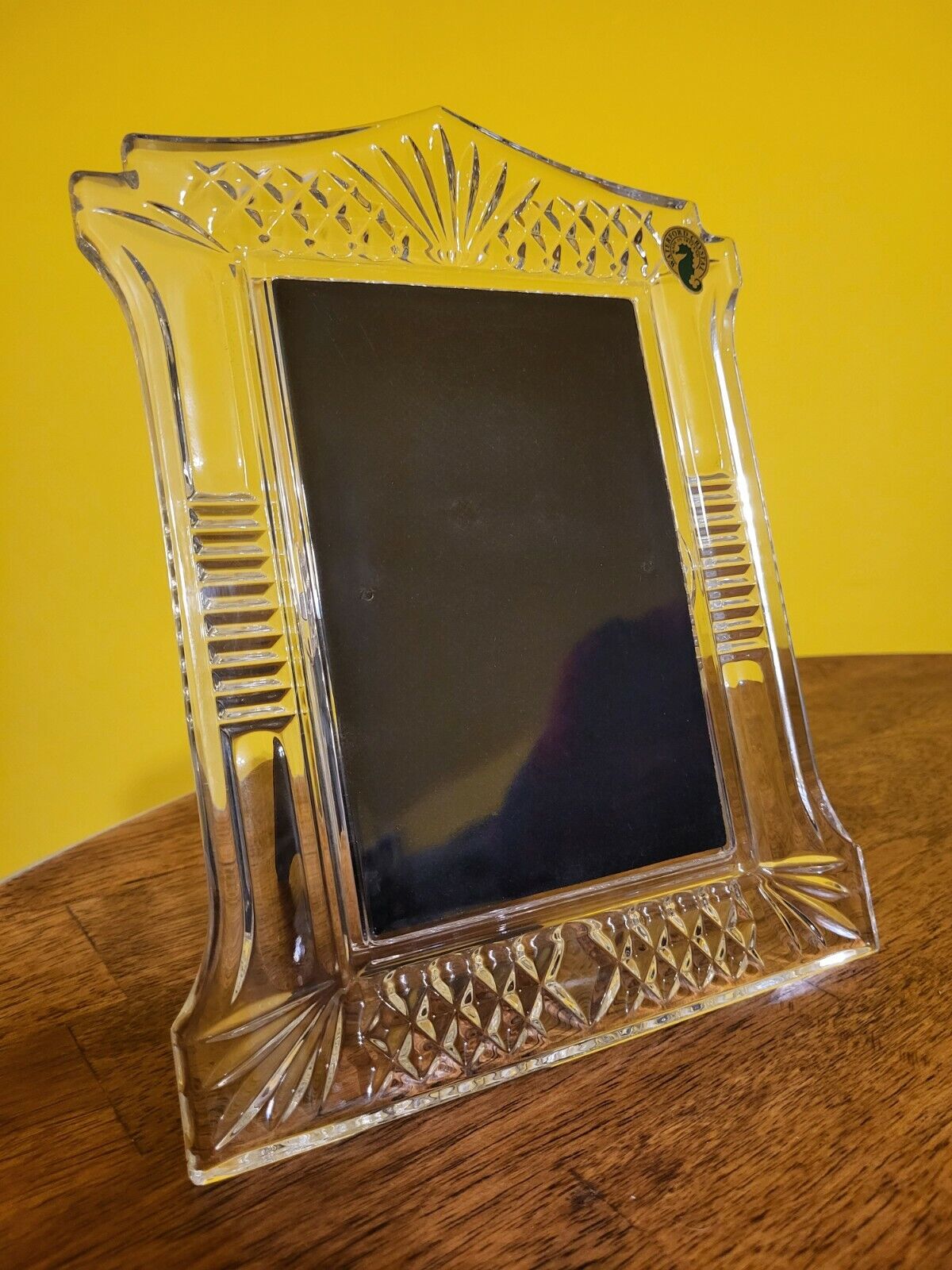 Waterford Crystal Ireland 4x6 Picture Photo Frame Abbeville Cut Glass