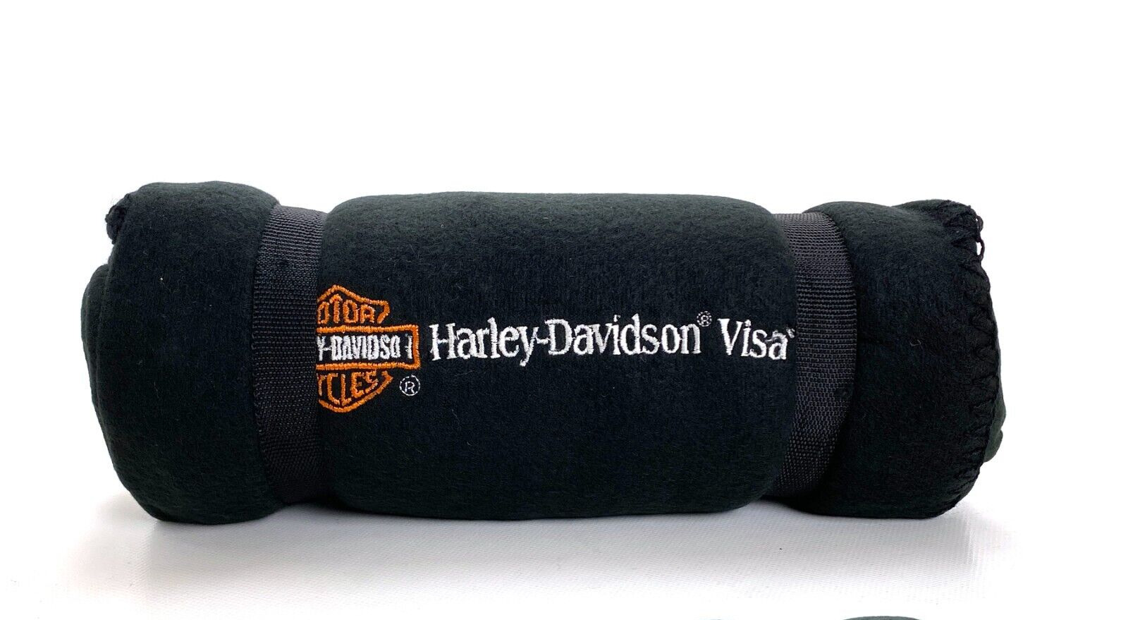 Harley Davidson Fleece Blanket 4x5 Visa Promotional NEW