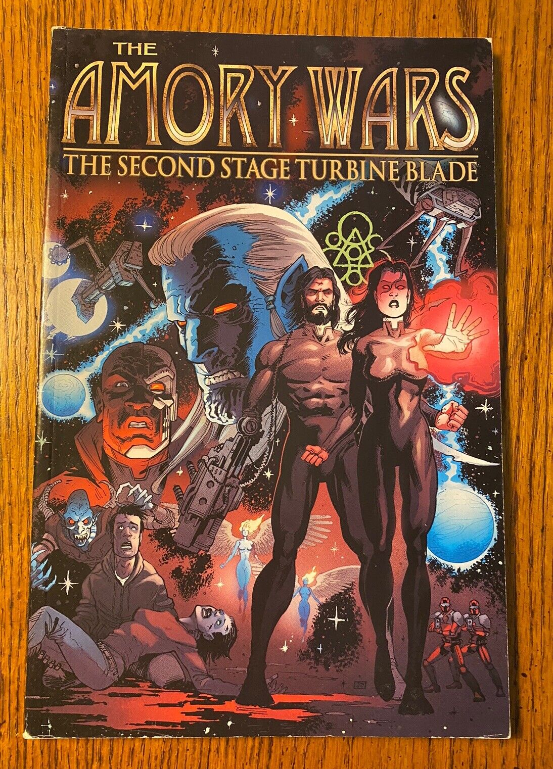 The Amory Wars: The Second Stage Turbine Blade TPB Comic Book, Coheed Cambria