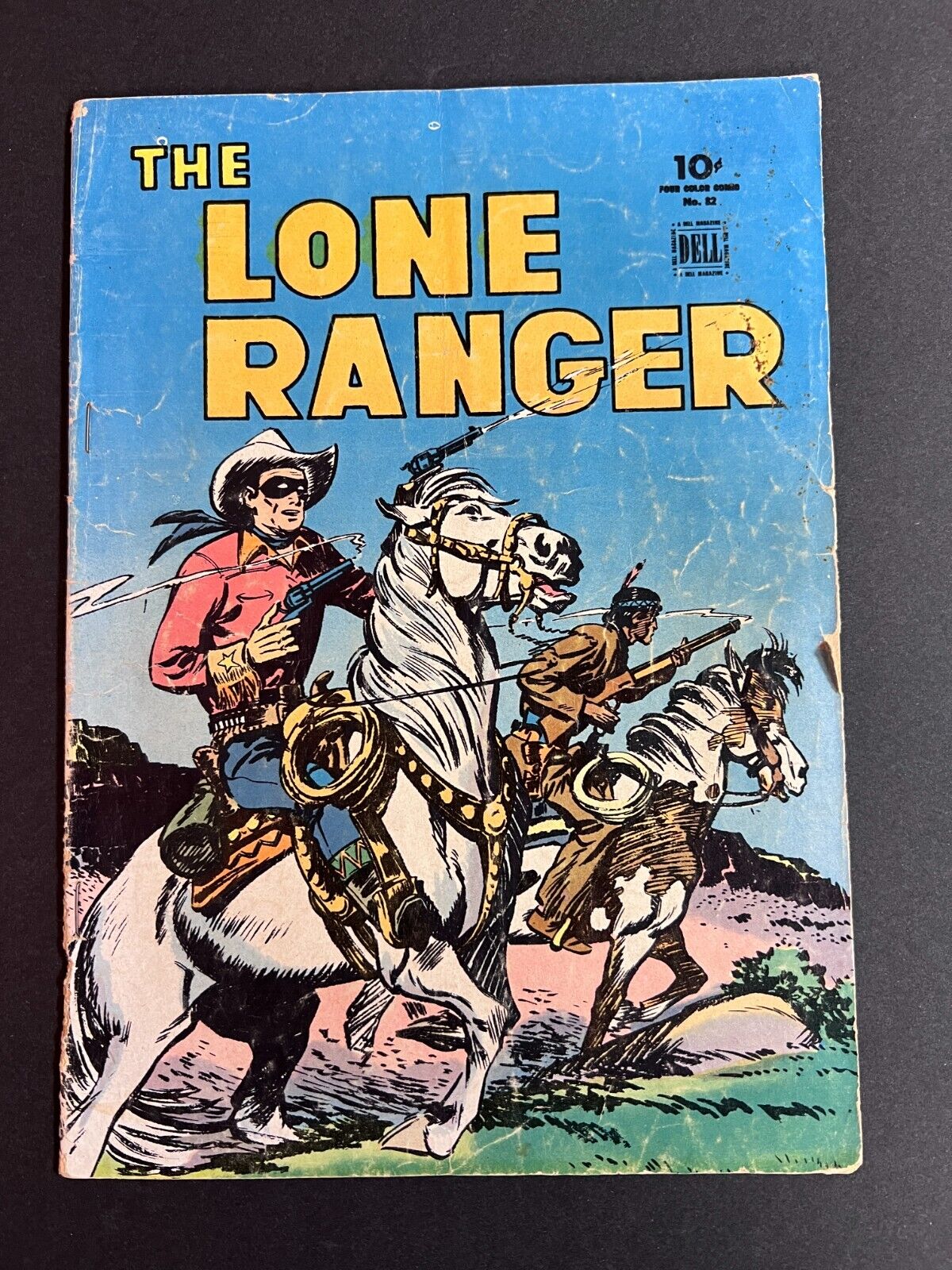 Lone Ranger #82 Four Color Dell Comics 1945 GD/VG