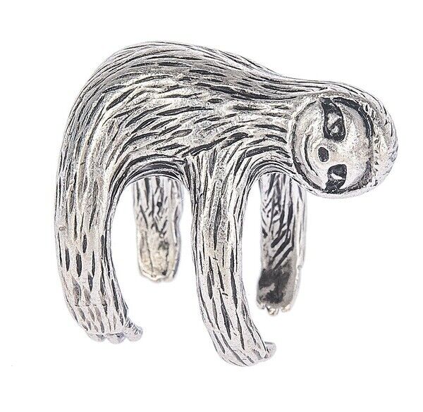 Ganz Get a Grip Cute Animal Sloth Pocket Charm/Good Luck Token with Story Card