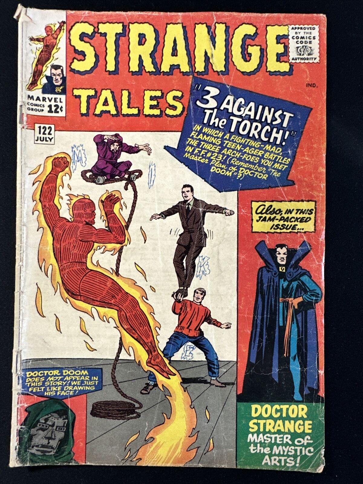 Strange Tales #122 Old Marvel Comics Vintage Silver Age 1964 1st Print Fair *A1