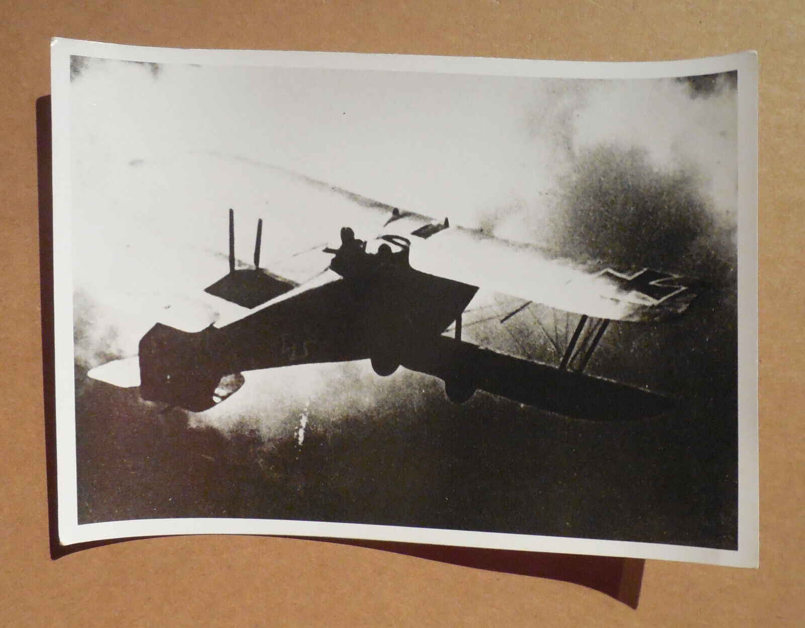 HANNOVER CL-111 GERMAN PLANE AIRPLANE VINTAGE WORLD WAR I PHOTO WW IN FLIGHT