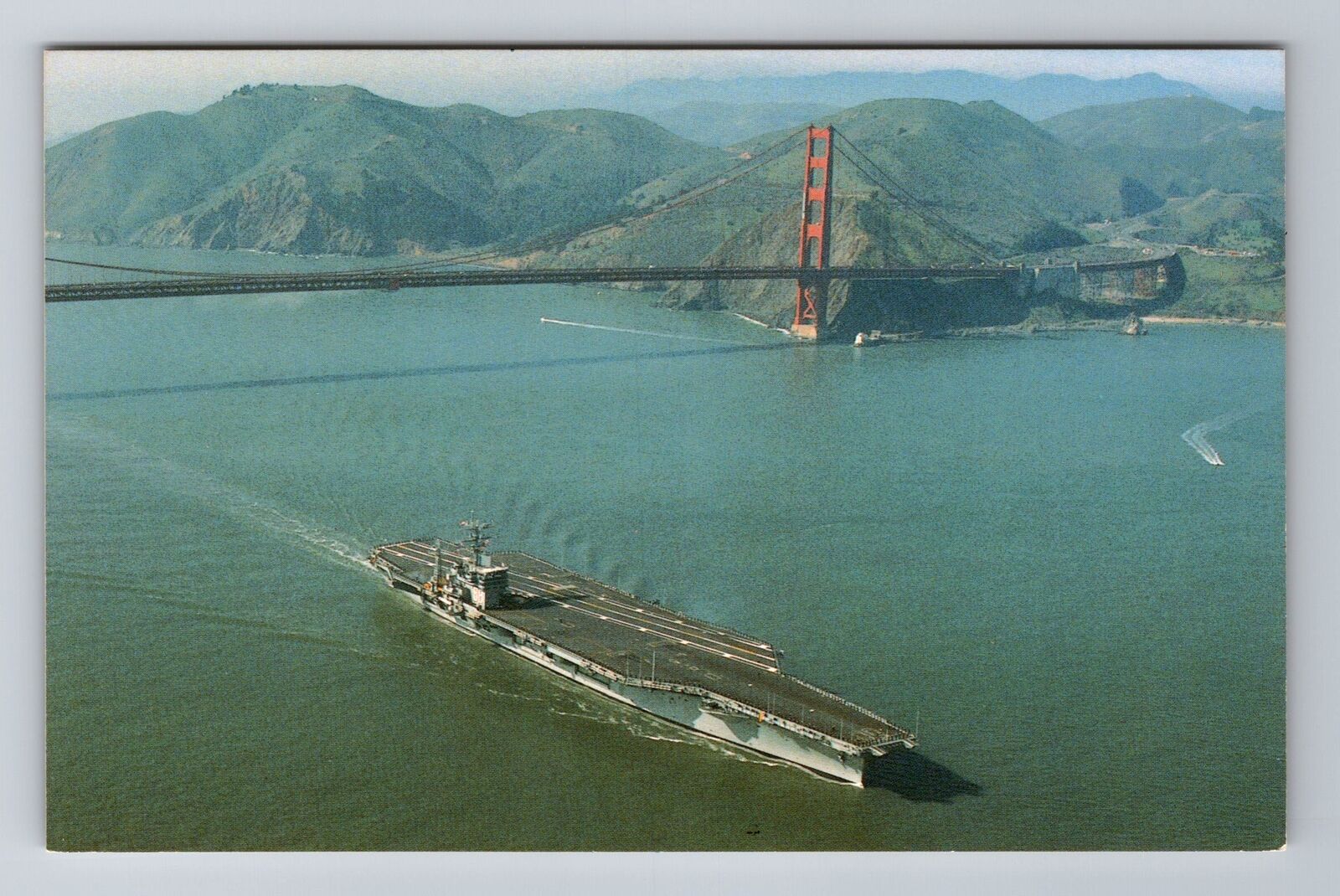 USS Nimitz, Ship, Transportation, Antique, Vintage Souvenir Postcard