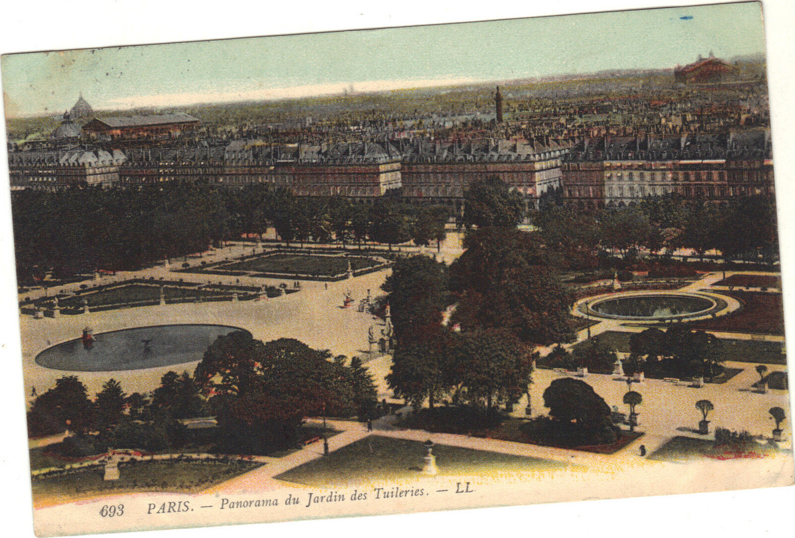 Paris - The Garden Of Tuileries ( Ref. I 254)