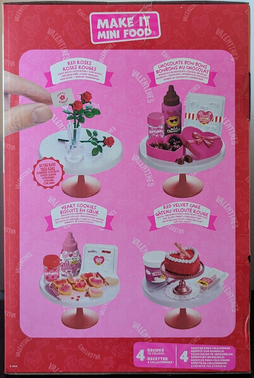 MGA's MiniVerse - Valentine's Day - Make it Mini Food Pick what you want, OOP