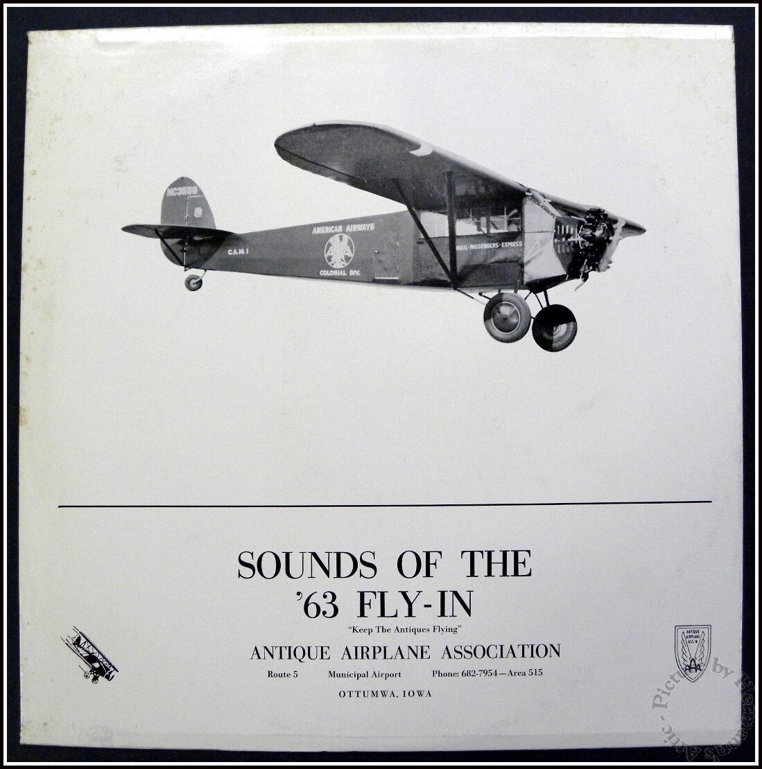 Sounds of the '63 Fly-In, Antique Airplane Assn. Century Recording 17593 Vinyl