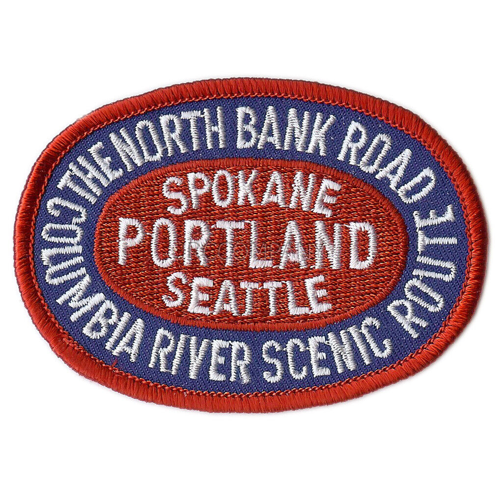 Patch- SPOKANE PORTLAND & SEATTLE Railroad The North Bank Rte (SPS) # 8930 -NEW 
