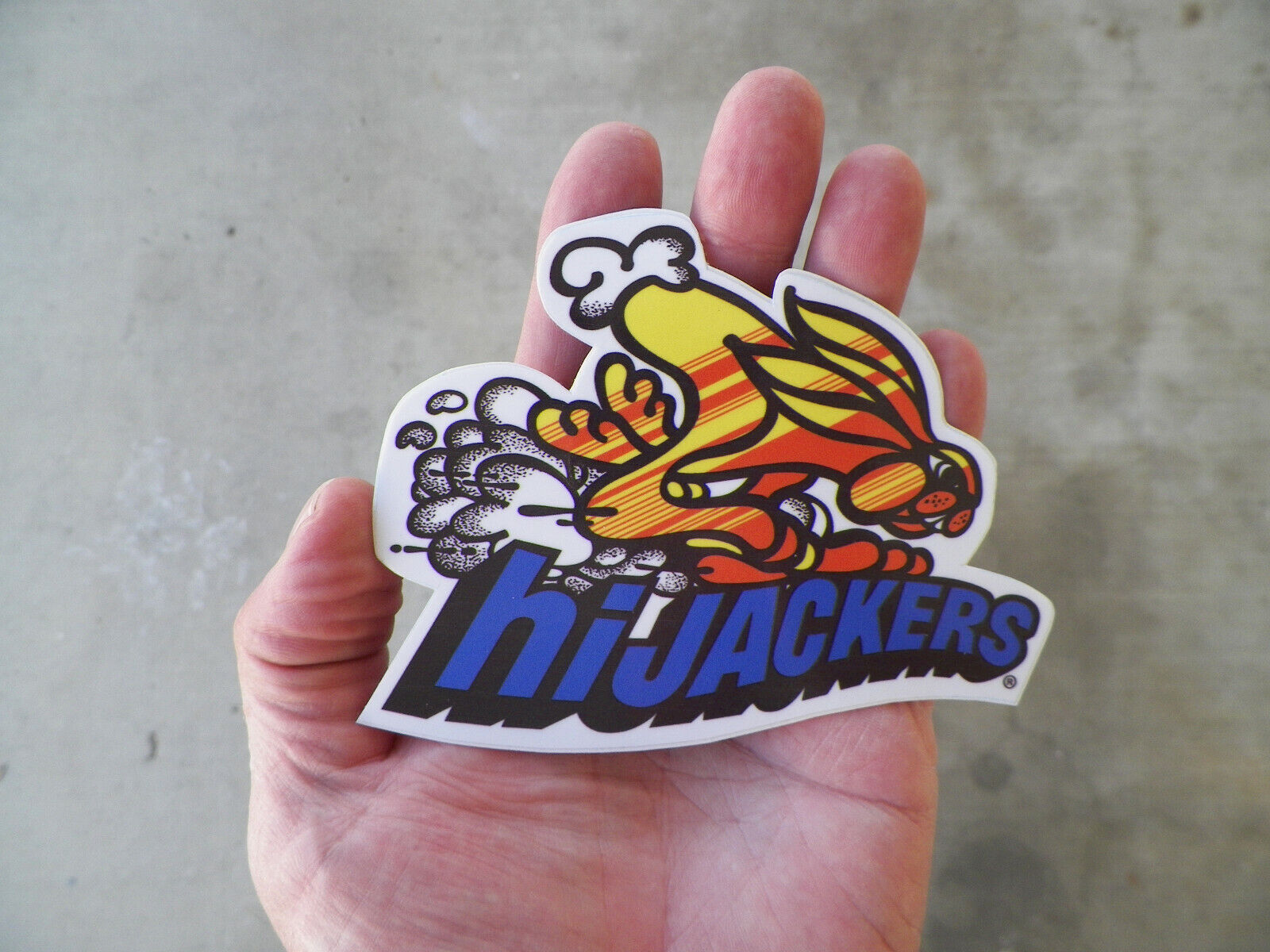 HiJackers (Highjackers) Shock Absorber Drag Racing Sticker/Decal