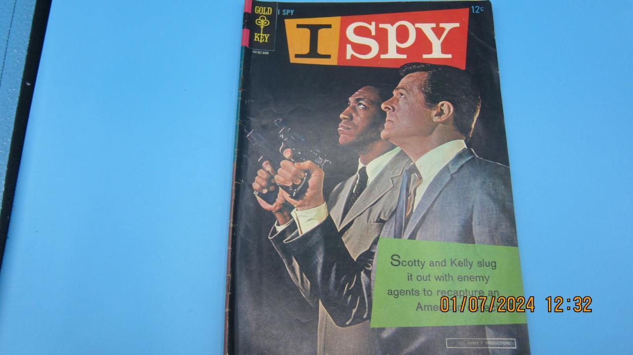 I Spy Comic Gold Key # 1 Robert Culp Bill Crosby The Stolen Secret 1966