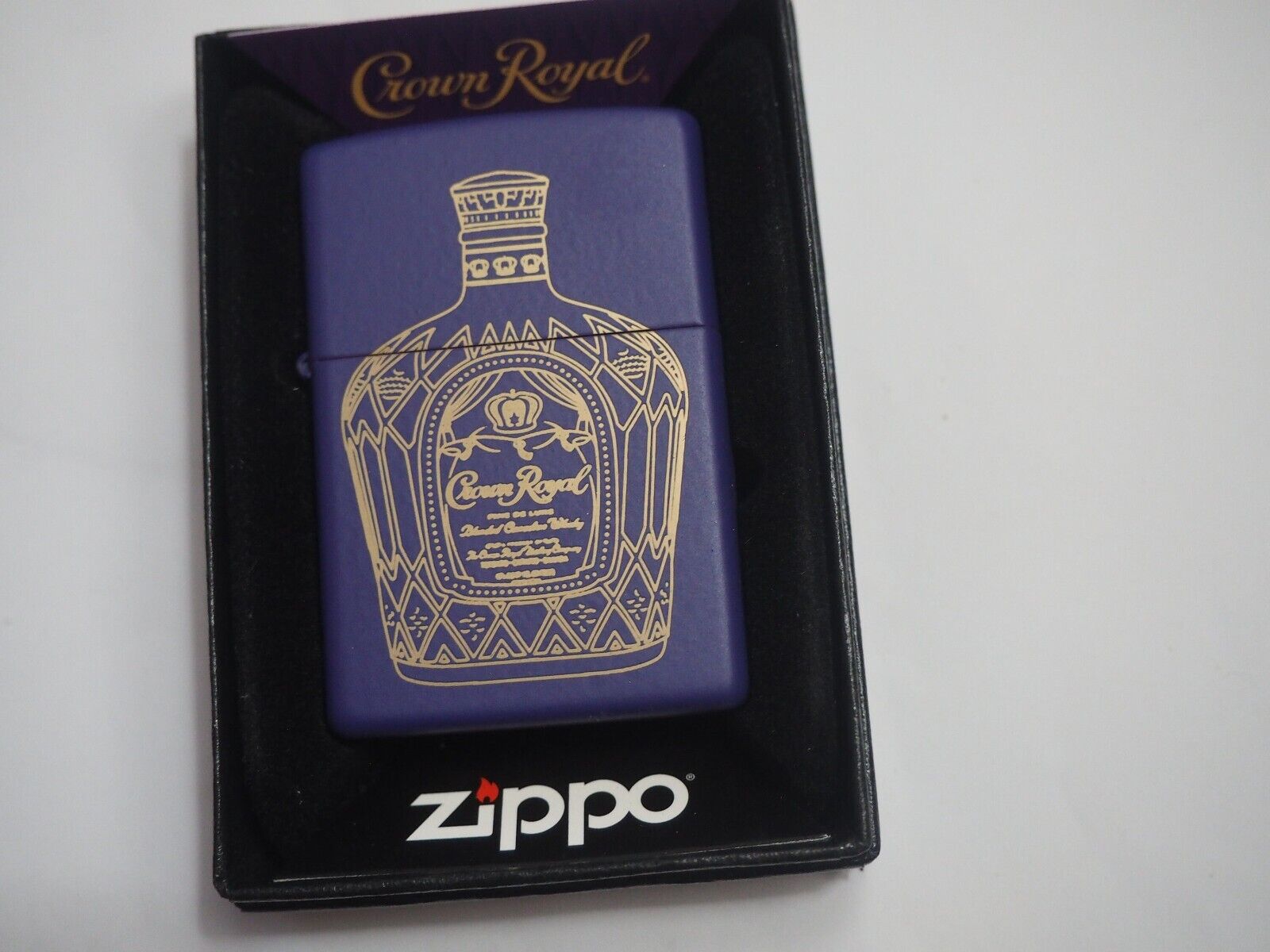 Gorgeous Purple Crown Royal  Zippo Lighter