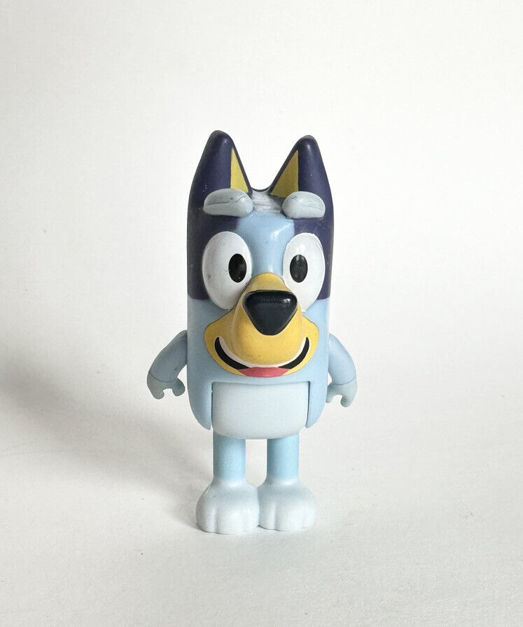 Disney Bluey With Tongue Out Toy Action Figure Figurine Moose Ludo Cartoon