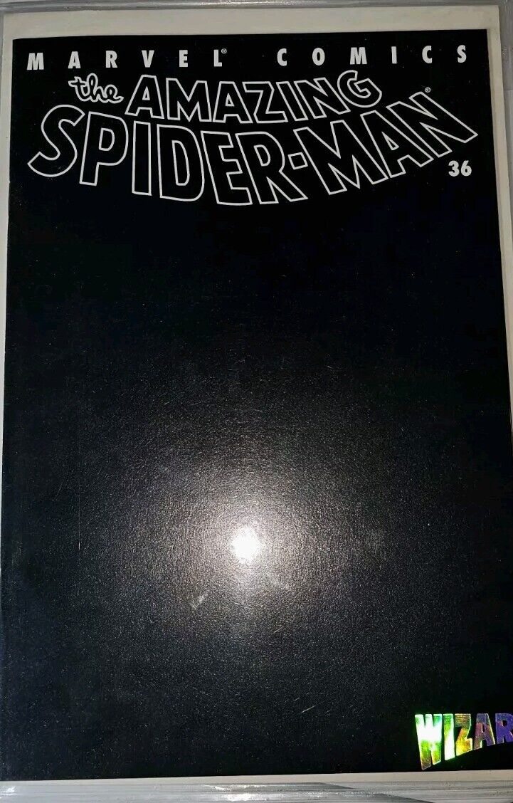 AMAZING SPIDER MAN #36 9/11 TRIBUTE MINT CONDITION BLACK COVER SPECIAL EDITION