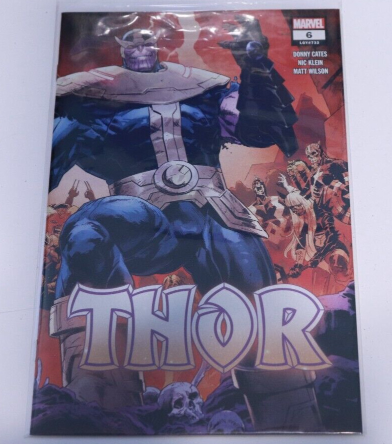 Thor #6 2020 2nd Printing Marvel Comics Thanos
