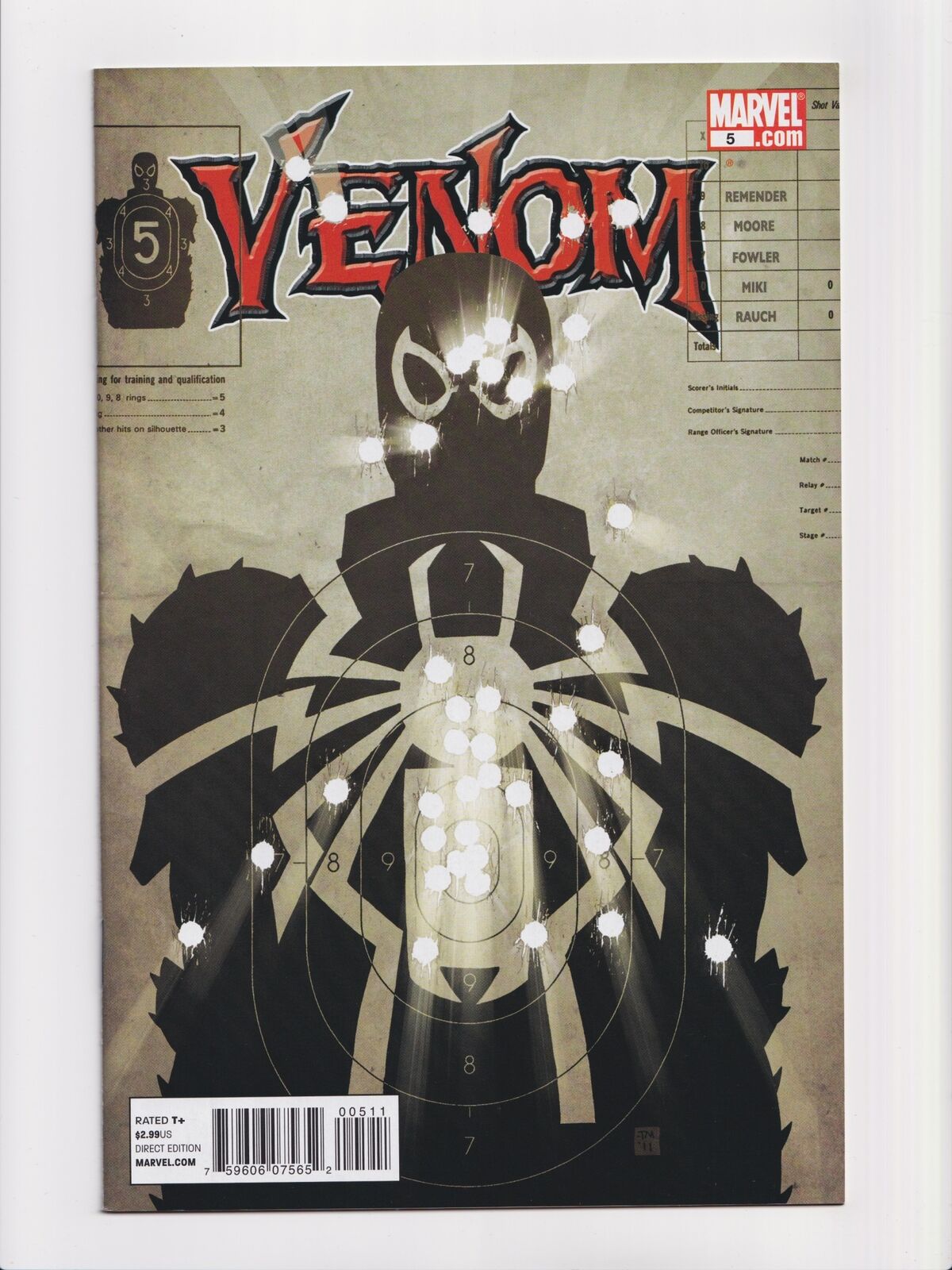 Venom #5 Marvel Comics 2011 High Grade Comic Book NM+