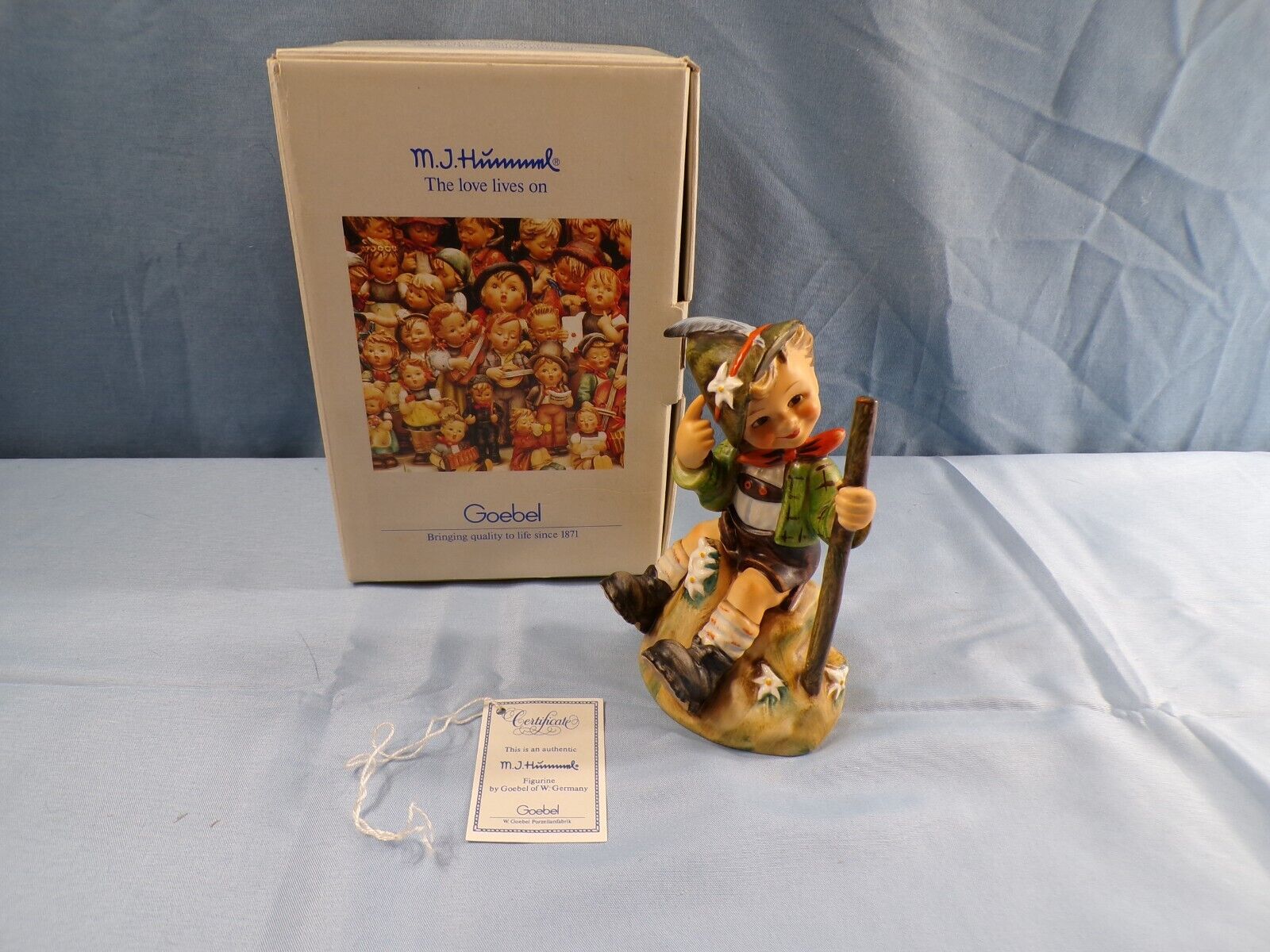 Goebel Hummel Figurine #315 Mountaineer - TMK 6 w/ Box