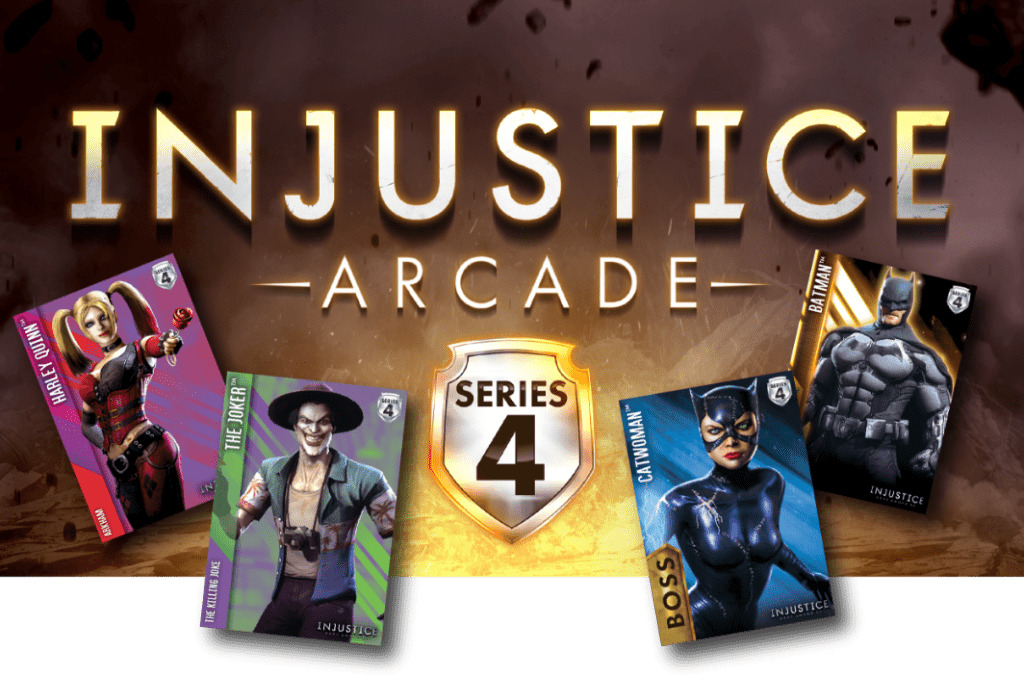 DC Injustice Cards (FOIL Series 4) Gods Among Us Arcade Game Mint YOU PICK 1