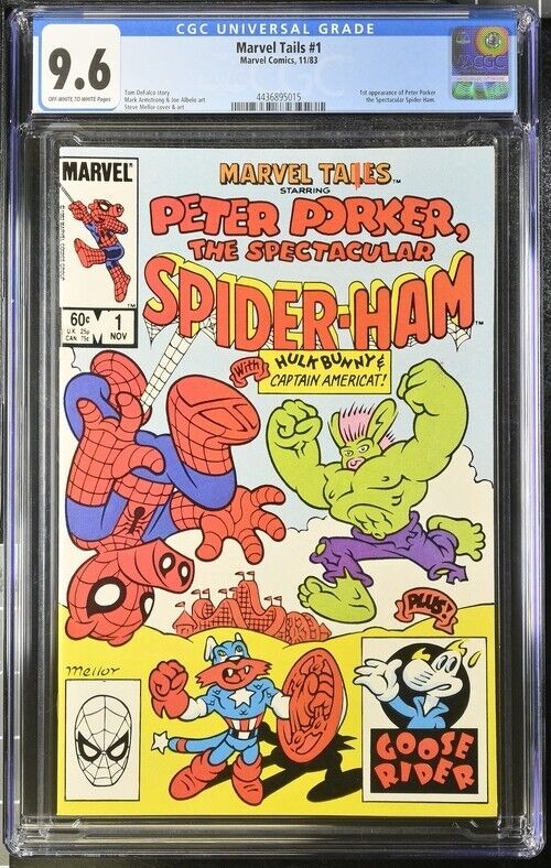 Marvel Tails #1 1983 Marvel Comics CGC 9.6 1st app Peter Porker Spider-Ham