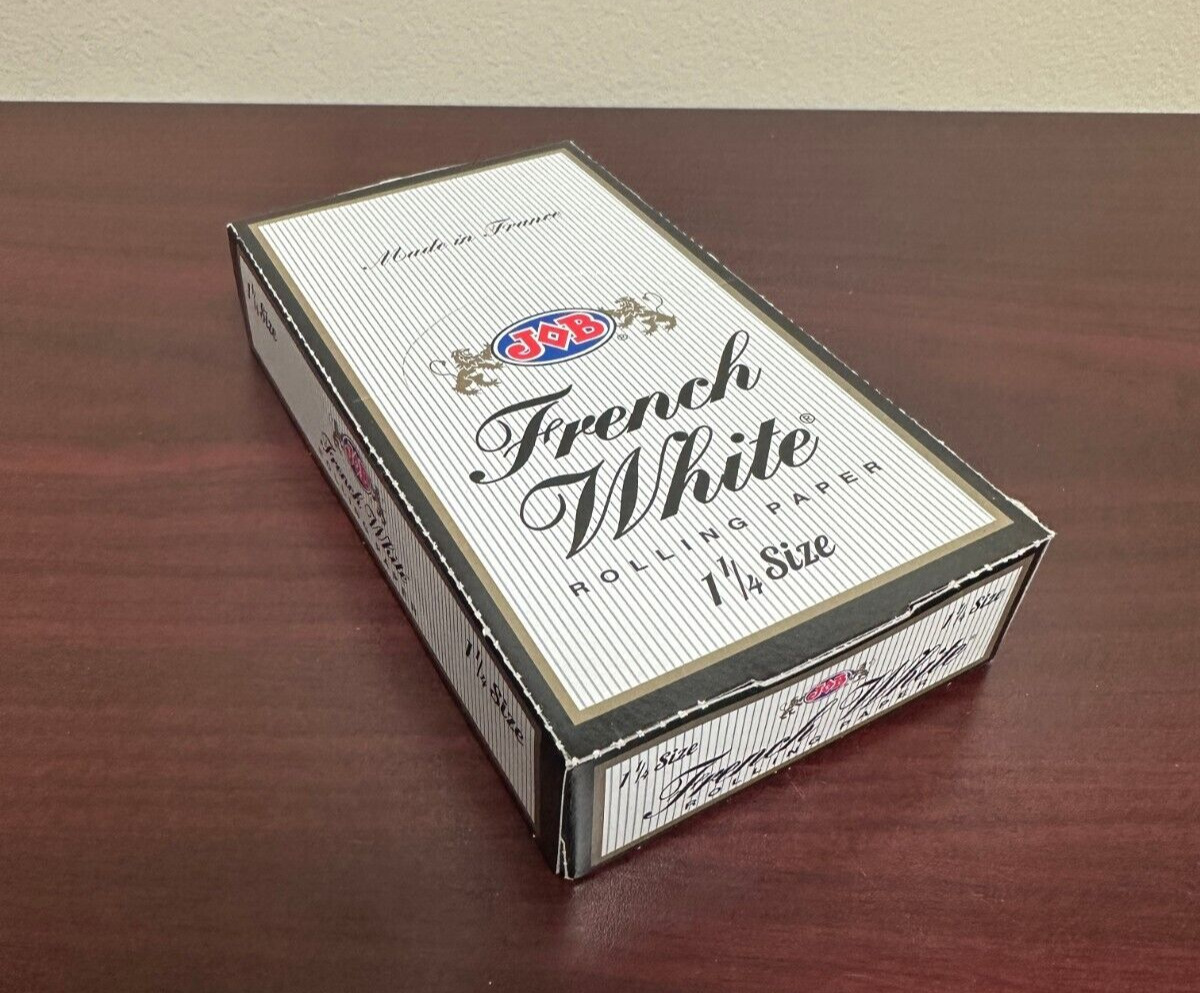 JOB French White 1 1/4  Papers 24ct -FULL BOX