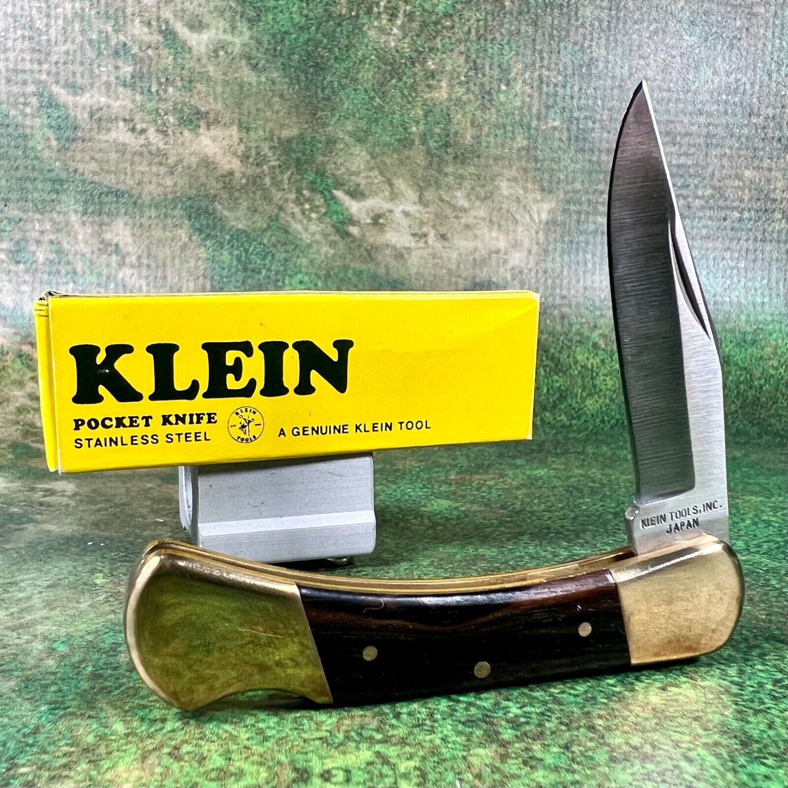 Vintage Klein Tools 44035 Japan Mini Lockback Pocket Knife, NOS