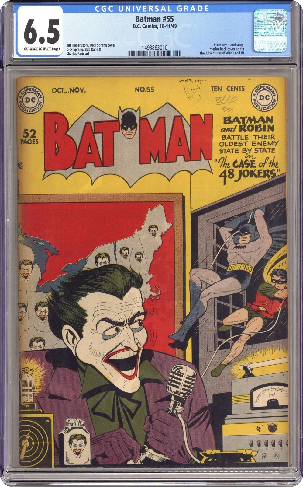 Batman #55 CGC 6.5 1949 1493863010