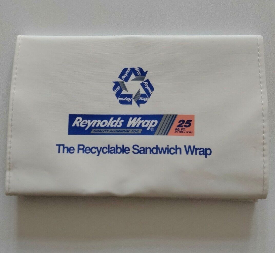 Reynolds Wrap Recyclable Sandwich Bag--Novelty  Vinyl Lunch Bag