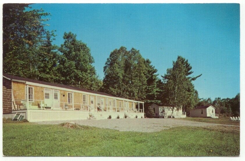 Camden ME Birchwood Motel Rt.1 Postcard Maine