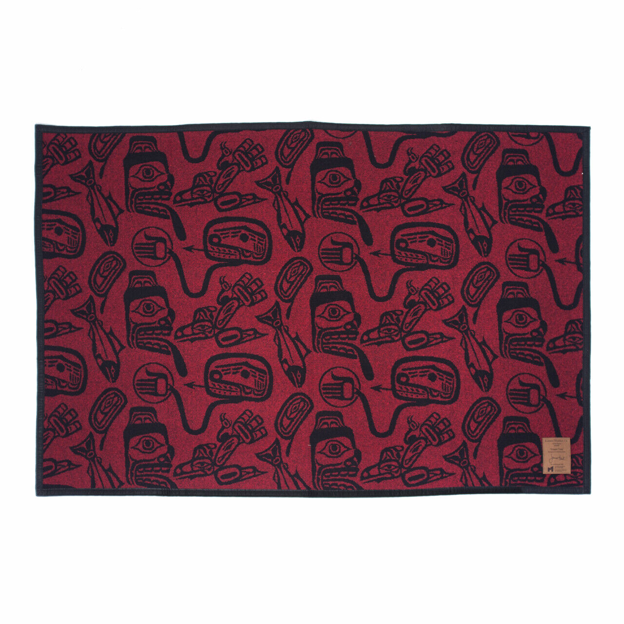 Haida James Hart Wool Blanket 60x80 Northwest Coast