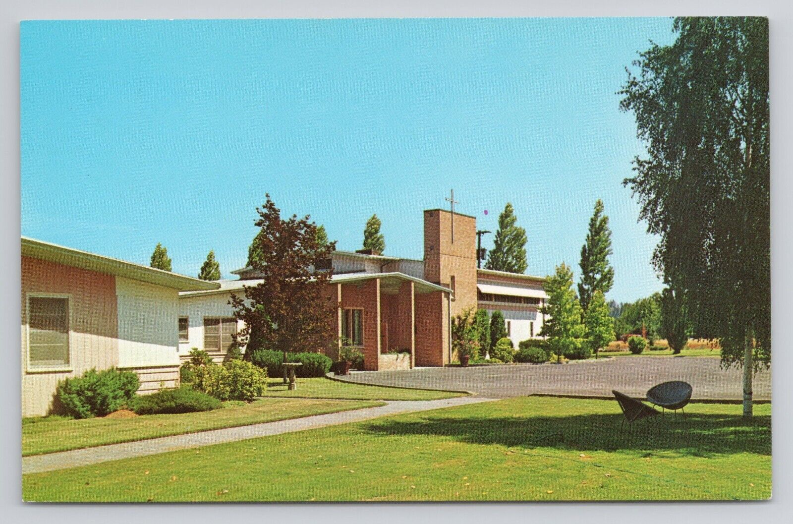Our Lady Of Peace Retreat Beaverton, Oregon Postcard 3451