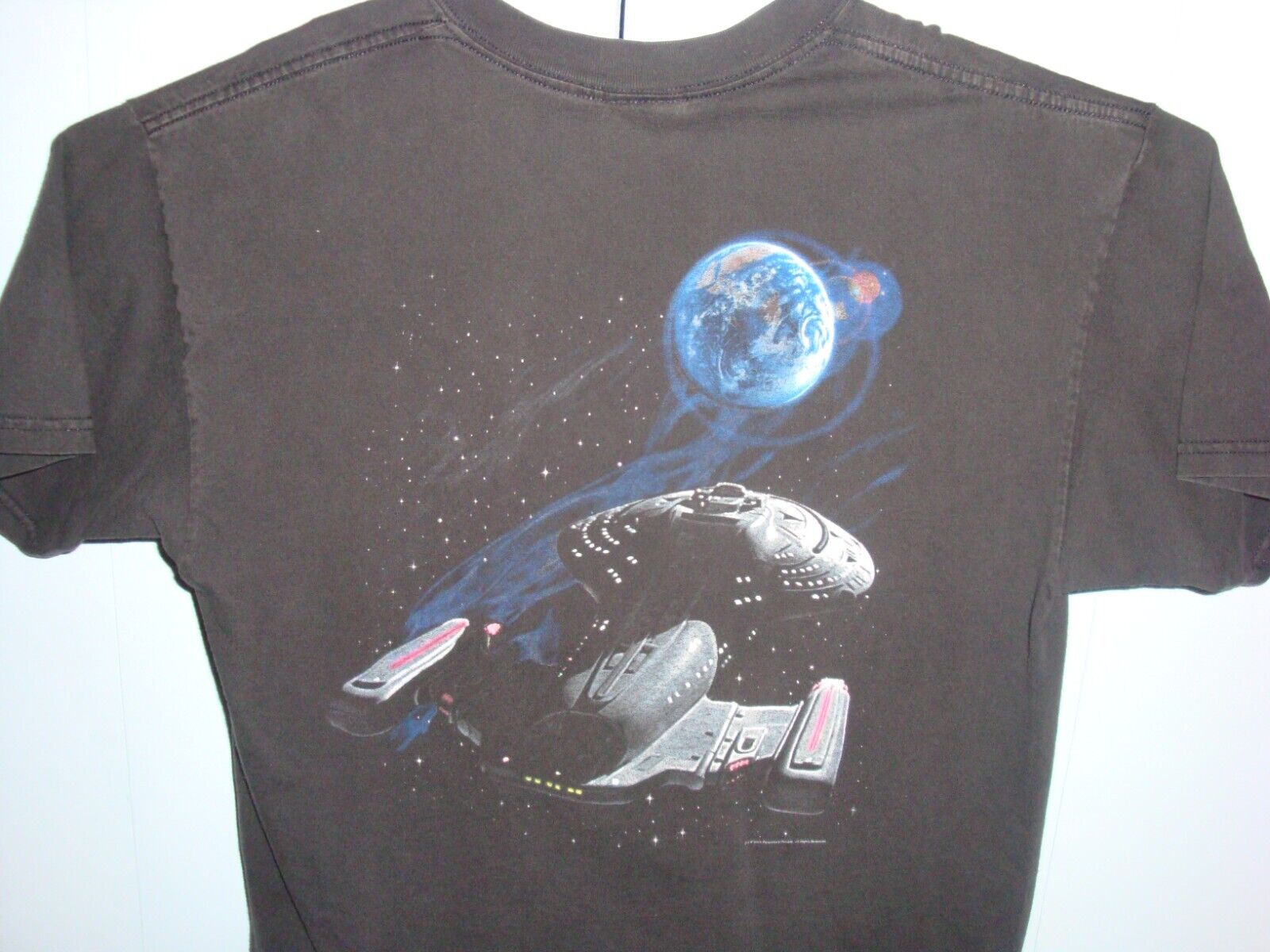 RARE Vintage Star Trek Voyager Final Season 2001 T-Shirt Size L