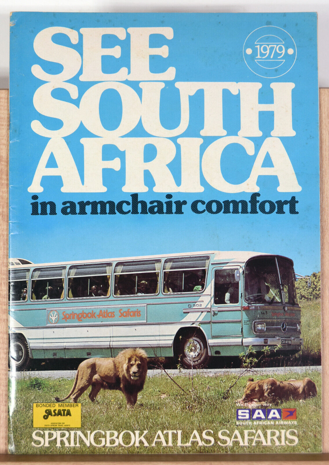1979 Vintage Booklet See South Africa Tourism Springbok Safaris Cape Town Tours